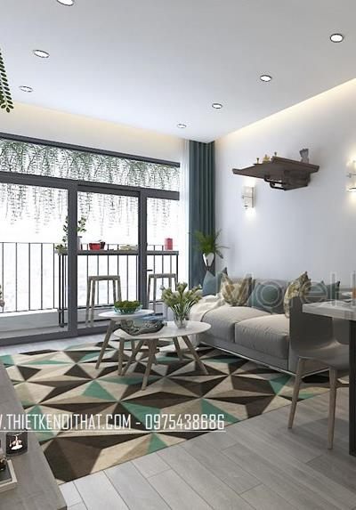  Thiết kế nội thất chung cư Mon City Mỹ Đình - Anh Khánh - Căn 67 m2